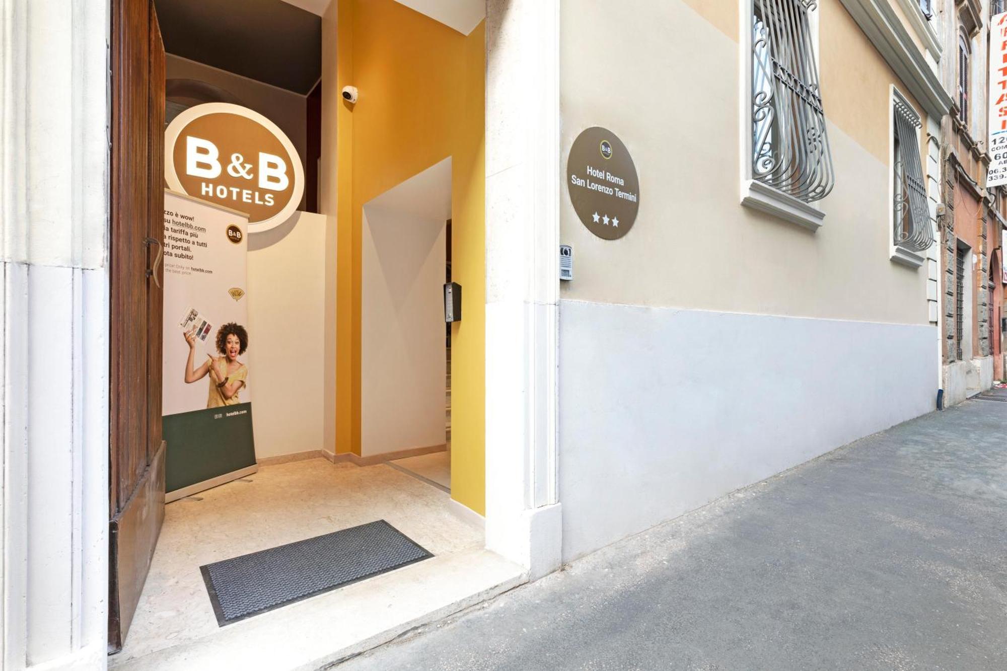 B&B Hotel Roma San Lorenzo Termini Exterior foto